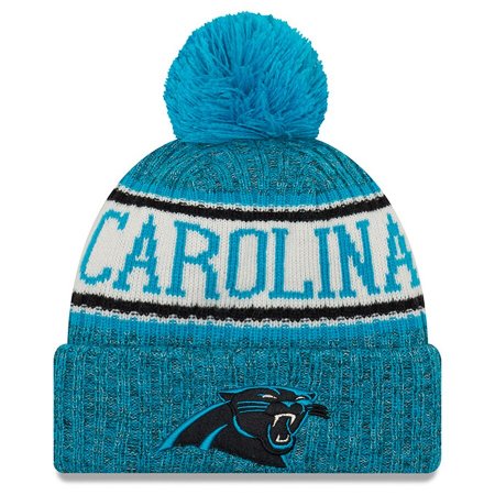 Carolina Panthers Detská - Sideline Cold Weather NFL Knit Zimná čiapka
