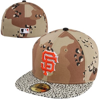San Francisco Giants - Camo Hooked   MLB Hat