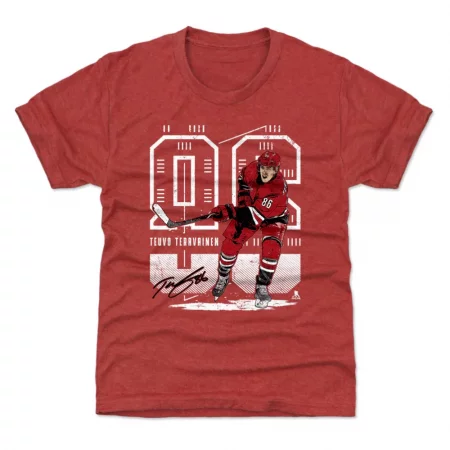 Carolina Hurricanes Youth - Teuvo Teravainen Future Red NHL T-Shirt