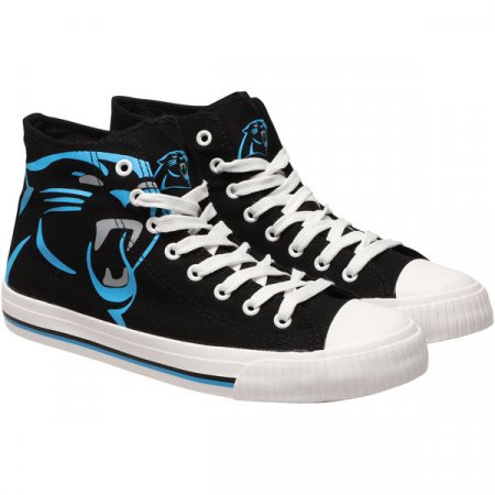 Carolina Panthers - Big Logo High Top NFL Sneakers