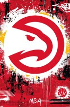 Atlanta Hawks - Maximalist NBA Plakat