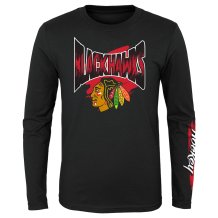 Chicago Blackhawks Detské - Team Advantage NHL Tričko s dlhým rukávom