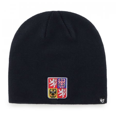 Czechia Fan Emblem Beanie Knit Hat