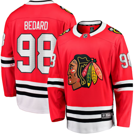 Chicago Blackhawks - Connor Bedard Breakaway Home NHL Jersey