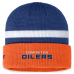 Edmonton Oilers - Fundamental Cuffed NHL Knit Hat-KOPIE