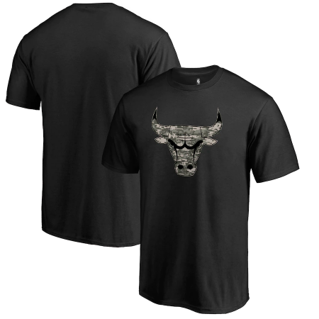 Chicago Bulls - Cloak Camo NBA T-Shirt