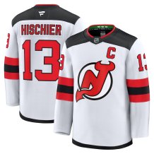 New Jersey Devils - Nico Hischier Away Premium NHL Jersey
