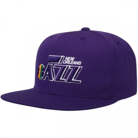 Utah Jazz - Mitchell & Ness Solid Snapback NBA čiapka