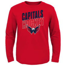 Washington Capitals Detské - Showtime NHL Tričko s dlhým rukávom
