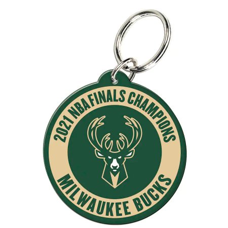 Milwaukee Bucks - 2021 Champions NBA Keychain