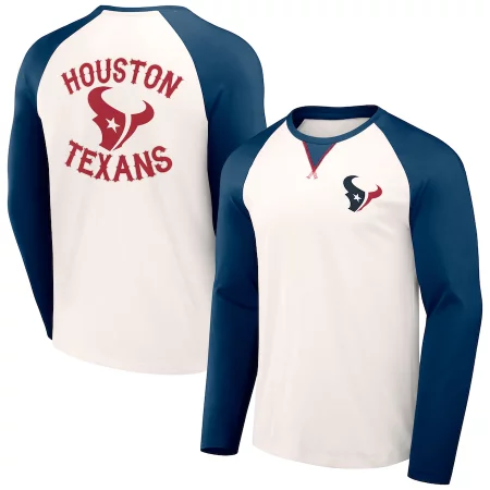 Houston Texans - DR Raglan NFL Tričko s dlouhým rukávem