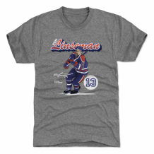 Edmonton Oilers - Ken Linseman Retro Script NHL T-Shirt