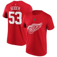 Detroit Red Wings - Moritz Seider NHL T-shirt
