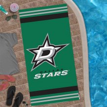 Dallas Stars - Team Logo NHL Beach Towel