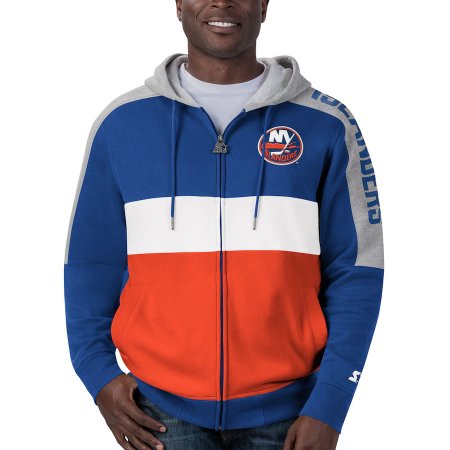 New York Islanders - Starter Colorblock NHL Mikina s kapucí