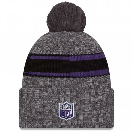 Baltimore Ravens - 2023 Sideline Sport Gray NFL Zimní čepice