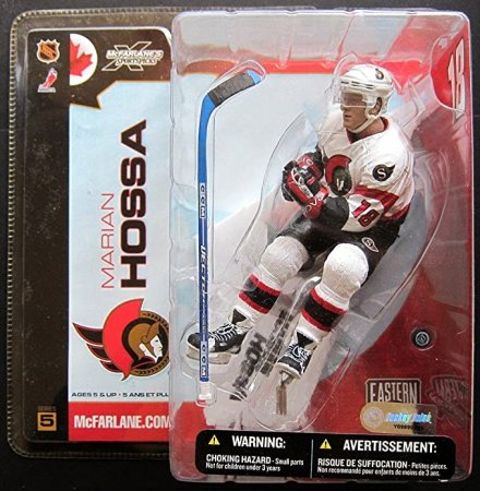 NHL Series 5 Marian Hossa Action Figure Ottawa Senators #18