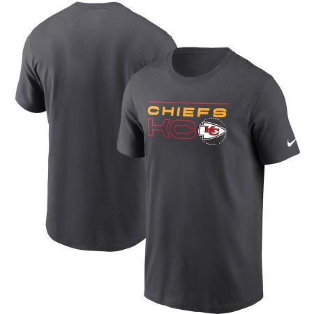 Kansas City Chiefs - Broadcast NFL Gray T-Shirt