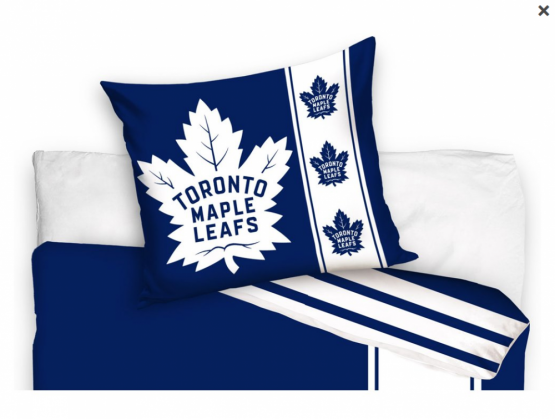 Toronto Maple Leafs - Belt Stripe NHL Bedsheets