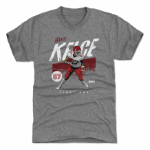 Kansas City Chiefs - Travis Kelce Grunge NFL T-Shirt