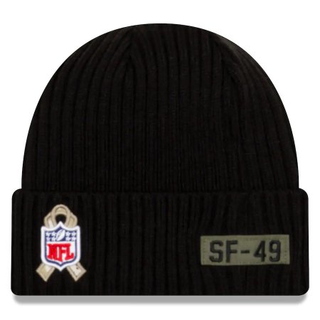 San Francisco 49ers - 2020 Salute to Service NFL zimná čiapka