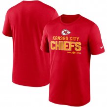 Kansas City Chiefs - Legend Community Red NFL T-Shirt