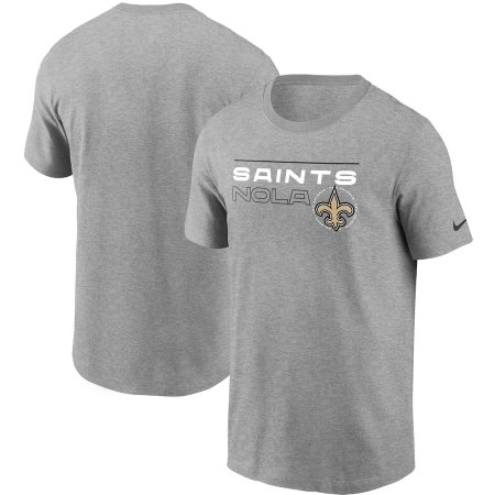 New Orleans Saints - Broadcast NFL Gray T-Shirt