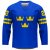 Švédsko - 2022 Hokejový Replica Fan Dres/Vlastní jméno a číslo