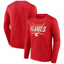 Calgary Flames - Covert Logo NHL Long Sleeve T-Shirt