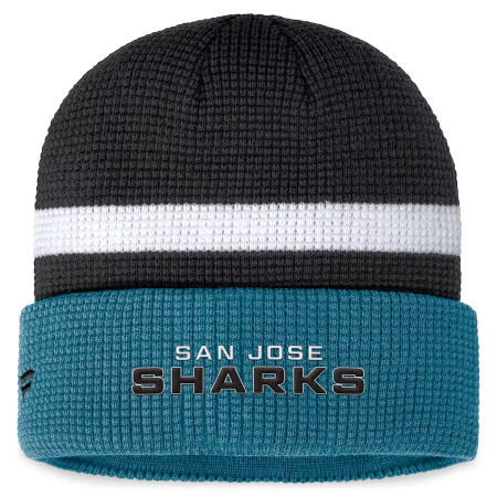 San Jose Sharks - Fundamental Cuffed NHL Wintermütze