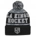Los Angeles Kings Detská - Puck Pattern NHL zimná čiapka