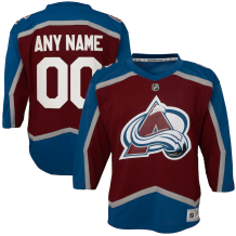 Colorado Avalanche Detský - Replica Home NHL Dres/Vlastné meno a číslo
