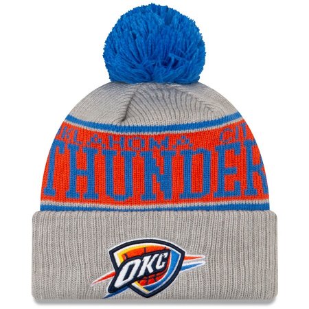 Oklahoma City Thunder - Stripe Cuffed NBA Zimná čiapka