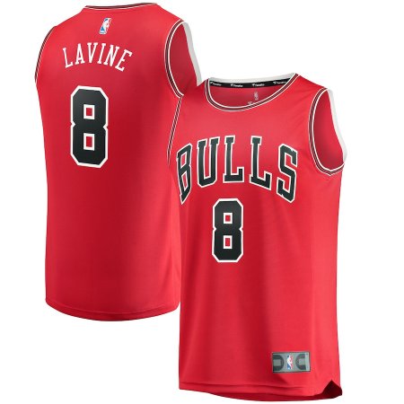 Chicago Bulls - Zach LaVine Fast Break Replica Red NBA Jersey