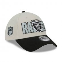 Las Vegas Raiders - 2023 Official Draft 39Thirty White NFL Hat