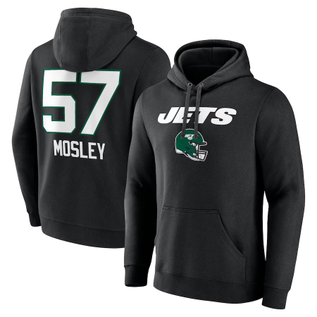 New York Jets - C.J. Mosley Wordmark NFL Bluza z kapturem