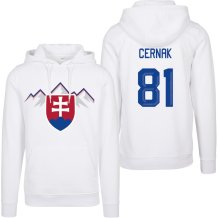Słowacja Erik Černák 2026 Hockey Navy Bluza s kapturem