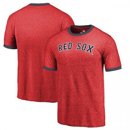Boston Red Sox - Refresh Ringer Team Wordmark MLB Tričko
