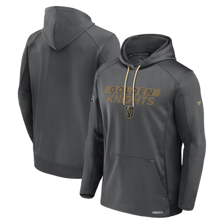 Vegas Golden Knights - 2024 Authentic Pro Rink Gray NHL Bluza s kapturem