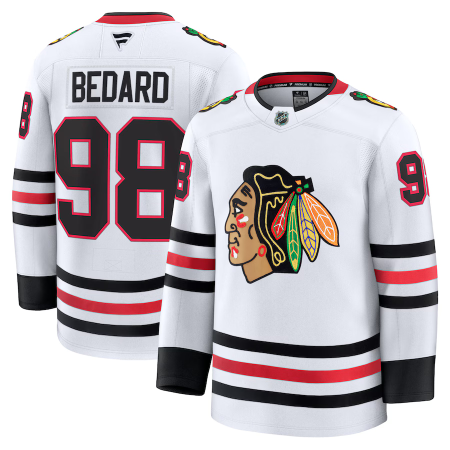 Chicago Blackhawks - Connor Bedard Away Premium NHL Jersey