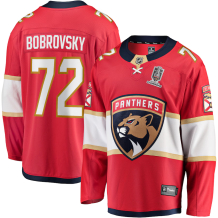 Florida Panthers - Sergei Bobrovsky 2024 Stanley Cup Champions Breakaway NHL Trikot