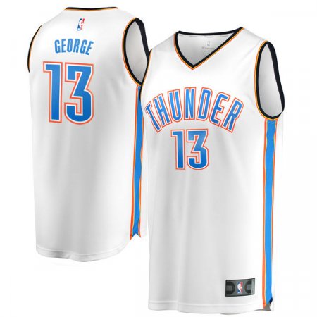 Oklahoma City Thunder - Paul George Fast Break Replica NBA Jersey