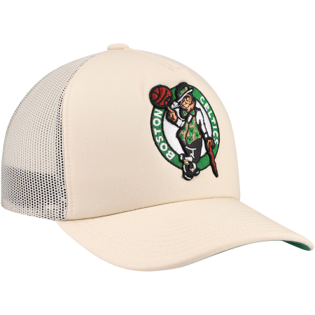 Boston Celtics - Cream Trucker NBA Šiltovka