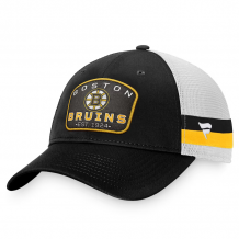 Boston Bruins - Fundamental Stripe Trucker NHL Cap