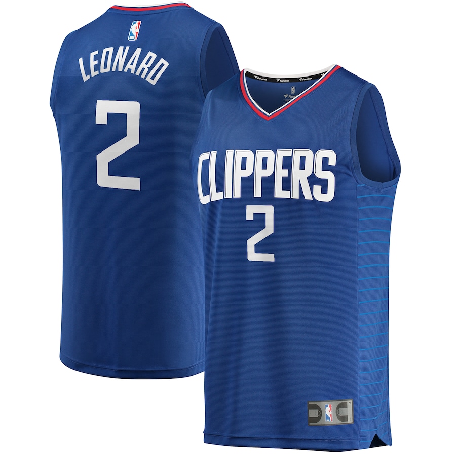 Los Angeles Clippers - Kawhi Leonard Fast Break Replica NBA Jersey ::  FansMania