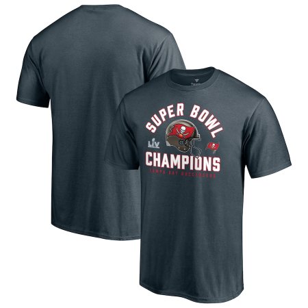 Tampa Bay Buccaneers - Super Bowl LV Champions Lateral Pass NFL T-Shirt