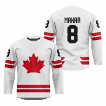 Kanada - Cale Makar 2026 Hockey Replica Fan Jersey Biały