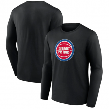 Detroit Pistons - Primary Logo NBA Long Sleeve T-Shirt