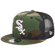 Chicago White Sox - Woodland Camo Trucker 9Fifty MLB Šiltovka