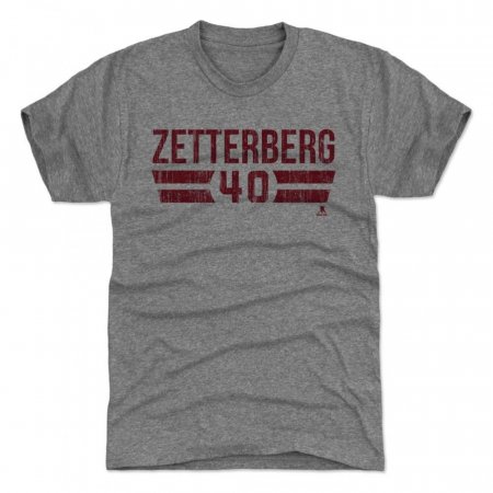 Detroit Red Wings - Henrik Zetterberg Font NHL T-Shirt